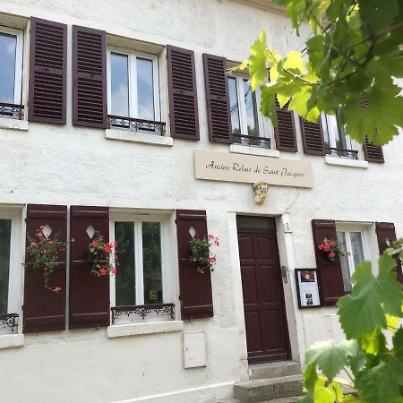 Gite Ancien Relais De Saint-Jacques Ла-Рош-Гийон Экстерьер фото